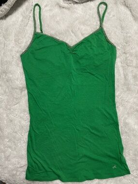 Vintage Y2K American Eagle Outfitters Beaded Neckline/Strap Camisole